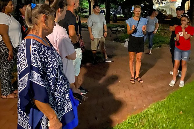 Savannah's 13 Ghosts, Voodoo, Murder & Mystery Tour - Armstrong House and the architecture around Forsyth Park