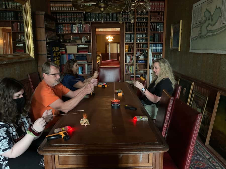 Seville Haunted Luncheon or Dinner and Ghost Tour - The ghost-hunting equipment adds a hands-on layer