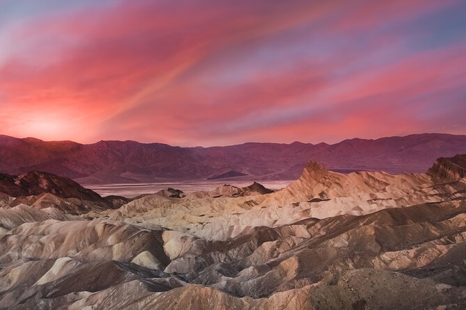Small Group One Day Tour Death Valley National Park and Rhyolite Ghost Town - Mesquite Flat Sand Dunes: desert curves and open space