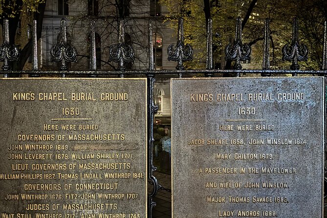 Spirits Of The Dead - A Boston Ghost Tour - Faneuil Hall Marketplace sets the tone