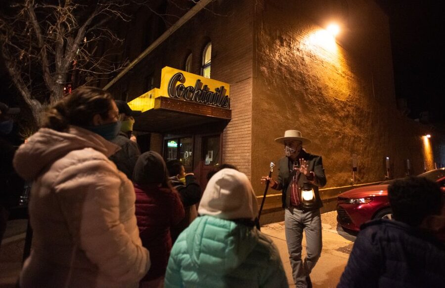 Spirits With The Spirits, Haunted Pub Crawl - Dr. Raymond’s home and offices on Leroux Street