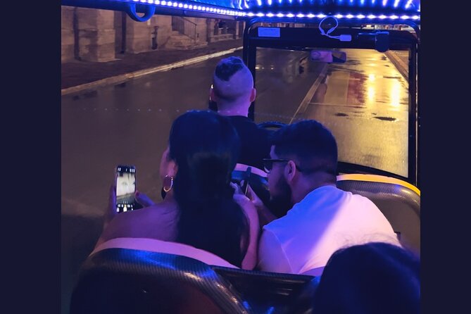 St. Augustine Ghost Tour on Premium Golf Cart with PiCk Up - Why a golf cart works well after sunset