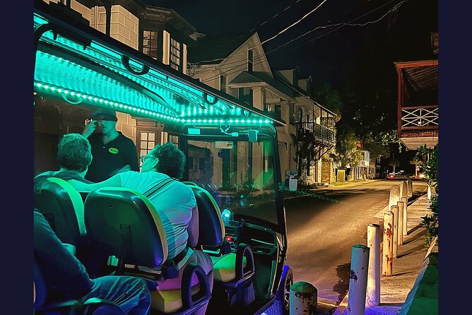 St. Augustine Ghost Tour on Premium Golf Cart with PiCk Up - Huguenot Cemetery is the strongest stop for atmosphere