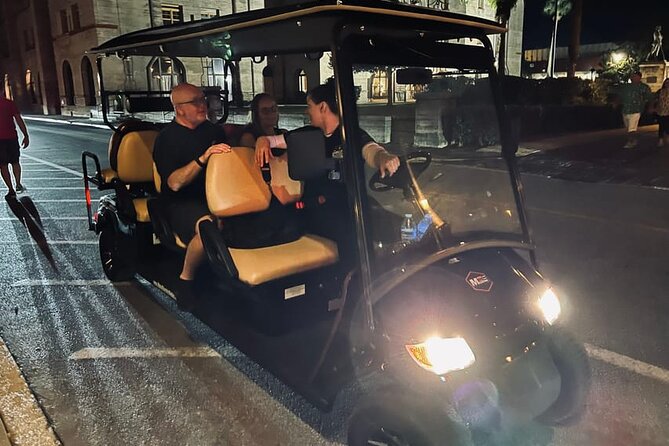 St. Augustine Haunted Ghost Tour by Electric Cart Shadow Ride - Key things to know before you book