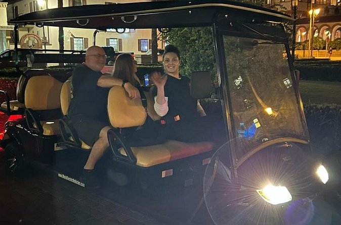 St. Augustine Haunted Ghost Tour by Electric Cart Shadow Ride - The north side: historic streets and hard stories