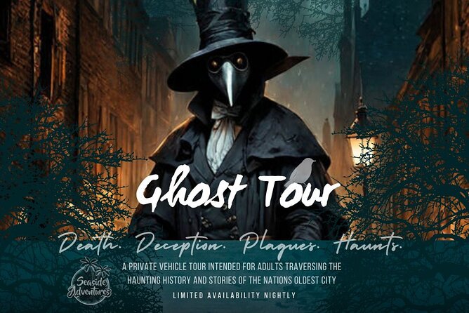 St. Augustine Private Vehicle Ghost Tour - Key points at a glance