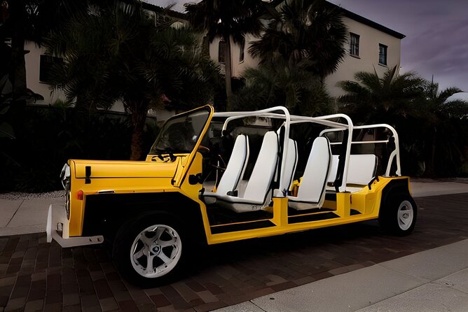 St. Augustine Private Vehicle Ghost Tour - Why the Moke and headsets matter