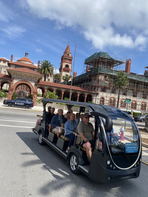 St Augustine: Riding with the Ghosts Golf Cart Tour - Starting at Constitution Plaza by the Slave Market