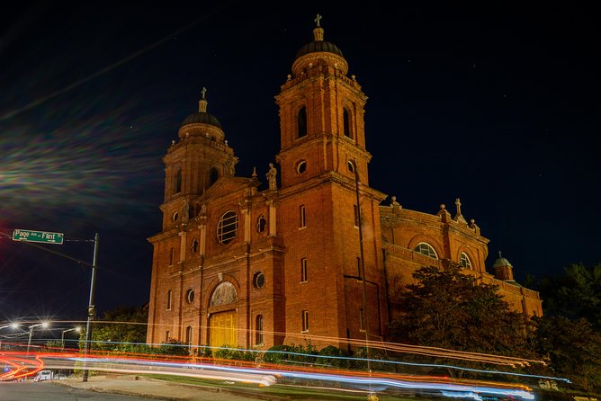 The Asheville Abyss Ghost Tour: Ashes to Apparitions - The Basilica of Saint Lawrence starts the evening