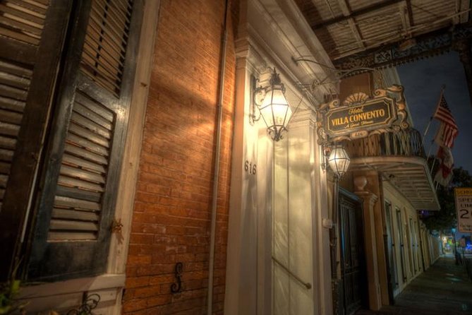 The Ghosts of New Orleans Tour - Walking conditions and evening comfort