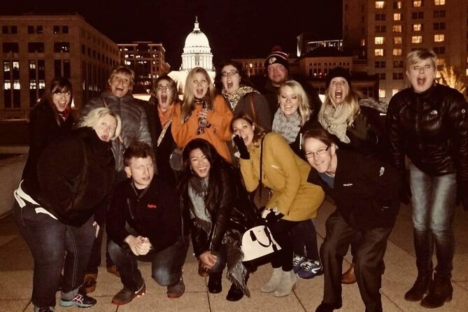 The Original Madison Ghost Walk - Capitol Square - Stop six: The old jail and its sphere of light