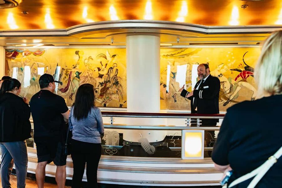 The Queen Mary: Admission, Tours, and Paranormal Experience - The wheelhouse, engine room, and machinery below