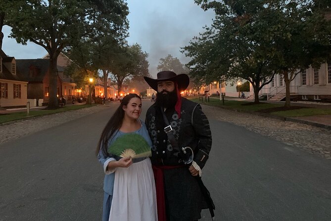 Williamsburg Ghosts, Witches and Pirates Tour - What the tour actually feels like