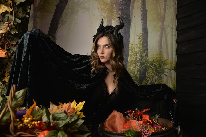 Witch Costume Photo Shoot - Olde Salem Village theatrical set - Who will enjoy this most?