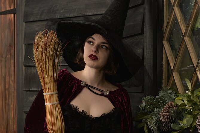Witch Costume Photo Shoot - Olde Salem Village theatrical set - Timing, October demand, and practical planning
