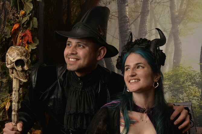 Witch Costume Photo Shoot - Olde Salem Village theatrical set - What the strongest feedback tells you