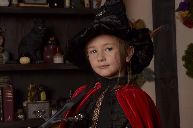 Witch Costume Photo Shoot - Witch Cottage theatrical set - Why the 45-minute format works, and where it feels tight