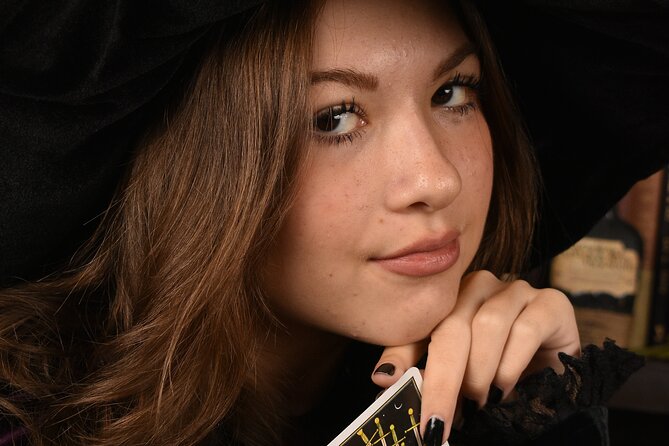 Witch Costume Photo Shoot - Witch Cottage theatrical set - A strong choice for friends and special occasions